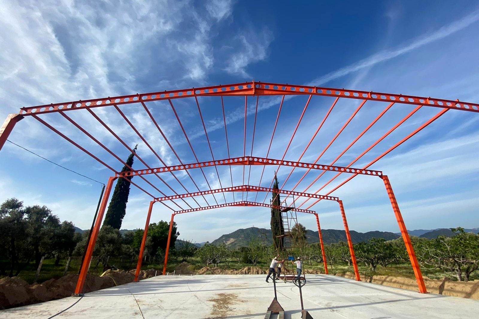 Hangar yapısı örneği